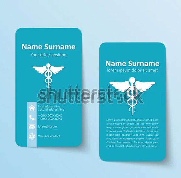 31+ Doctor Business Card Templates